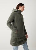 COLMAR WMS PIUMINO LUNGO IN TESSUTO 3 STRATI art. 2252 VERDE