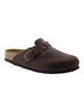 BIRKENSTOCK BOSTON SFB  OILED LEATHER | 1501713 HABANA