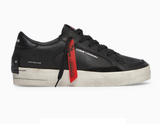 CRIME LONDON SK8 DELUXE LOW BLK