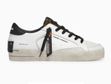 CRIME LONDON SK8 DELUXE LOW WHT