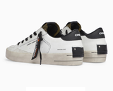 CRIME LONDON SK8 DELUXE LOW WHT